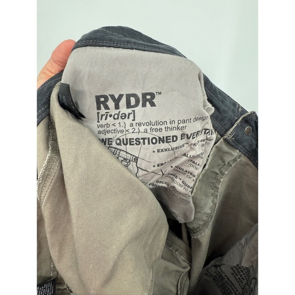 Kuhl RYDR Pants Mens 40 x 30 Grey Canvas Hike Climb Outdoors - Picture 7 of 8